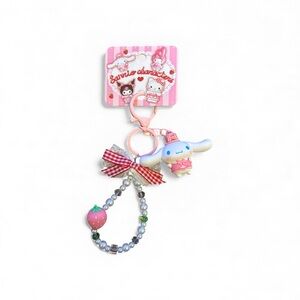 Sanrio Pink and Blue Cinnamoroll Keychain